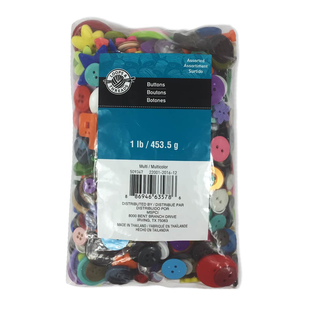 Multicolor Button Value Pack By Loops &#x26; Threads&#xAE;
